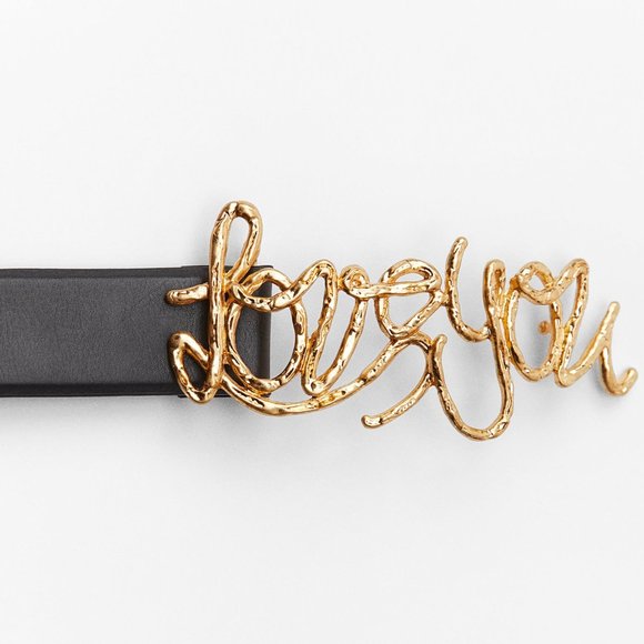 Zara Love Belt NWT - Picture 5 of 9